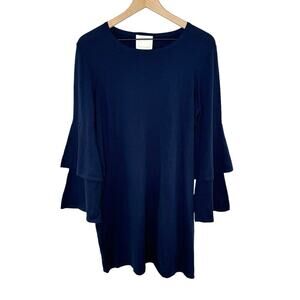 Sail to Sable Women’s Ruffle Sleeve Shift Dress Size Large New With Tags